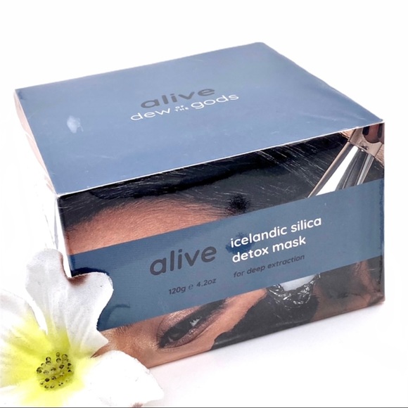 💄 SALE💄 NIB DEW Alive Icelandic Silica Detox Mask - Picture 6 of 15